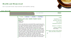 Desktop Screenshot of healthandhomestead.danieljkoren.com